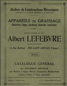 catalogue Lefebvre